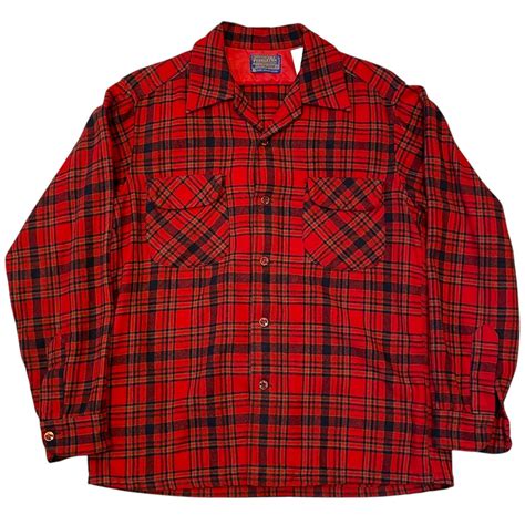 70s PENDLETON "Red" Check board shirt | What’z up