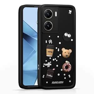 Pikkme Back Cover for Vivo V29e 5G | 3D Cartoon Silicone Case Cute ...