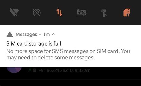 Image result for Sim Card Is Full Error Message