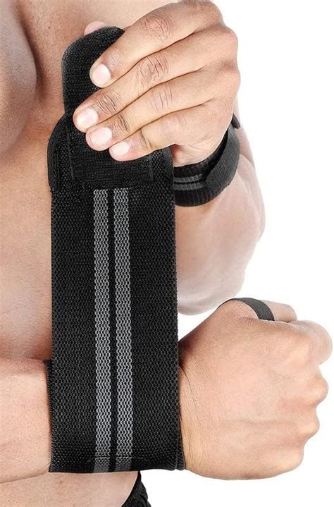 Buy NEELKANTH Industries Wrist Support Band with Thumb Loop for Gym ...
