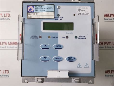 Siemens 7Sg1714-5Ea01-0Da0 Overcurrent Protection Relay 50/60Hz ...