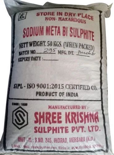 Industrial Chemical Powder - Sodium Metabisulfite Powder Trader ...