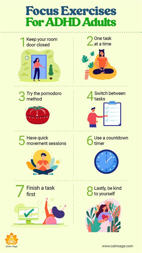 10+ Quick Focus Exercises For ADHD Adults