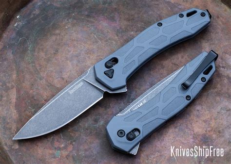 Kershaw Iridium Folding Pocket Knife, 3.4 Inch D2 Steel Blade, DuraLock ...
