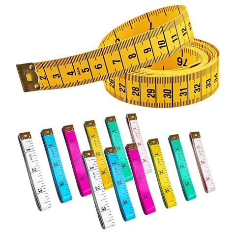 Soft and Flexible Tape Measure Set for Tailoring and Material ...