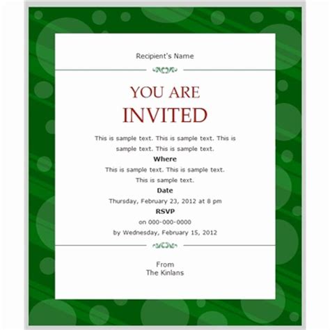 Image result for Invitation Examples Event