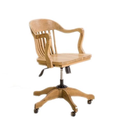 Old Wooden Office Chair