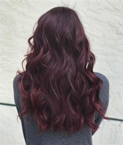 50 Shades of Burgundy Hair Color for 2026 | Burgundy hair, Maroon hair ...