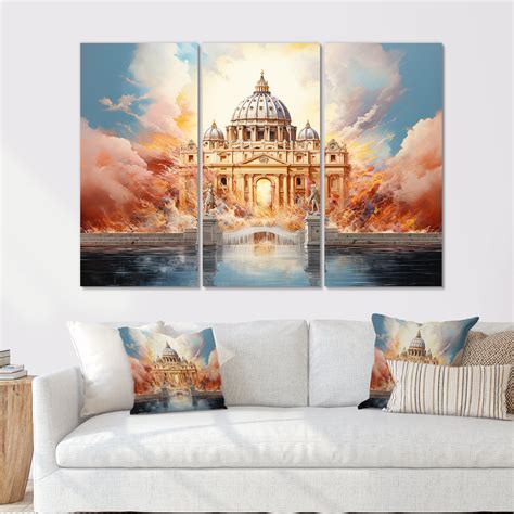 Lark Manor St. Peters Portal Pearly Gates - Christianity Wall Art Print ...