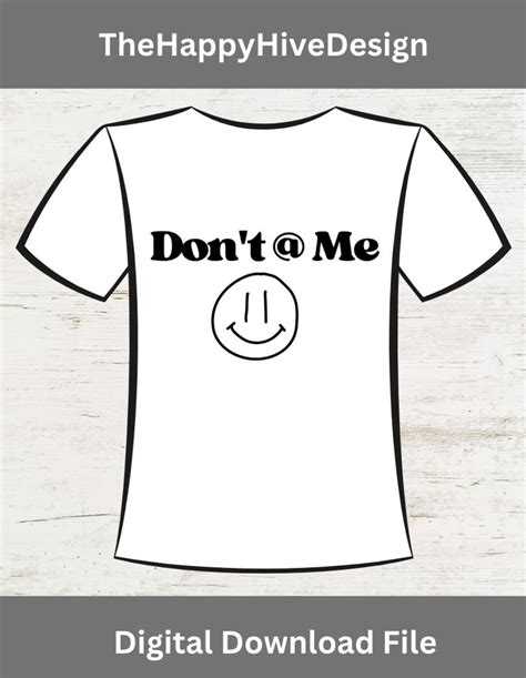 Don't At me svg png Don't me svg gen Z svg Tiktok - Etsy.de