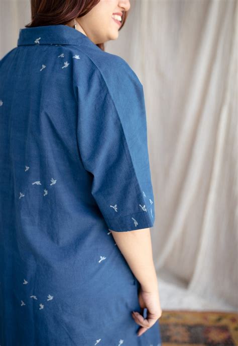 Indian Ethnic Women's Nila Jaipur Ajrakh Cotton Dress – THE INDIAN ...