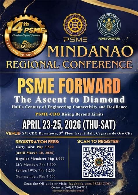 PSME 14th Mindanao Regional Conference, SM Cdo Downtown Premier ...