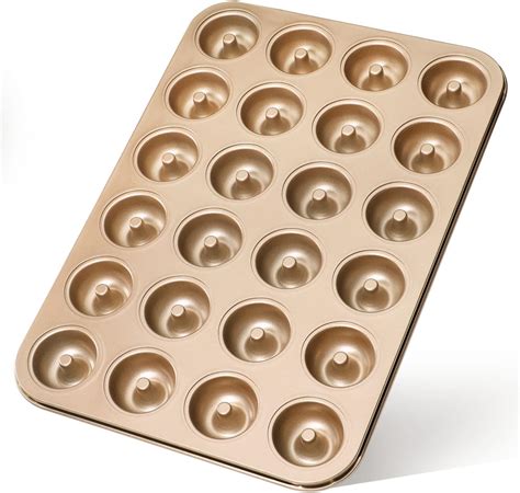 Amazon.com: Wilton Mini Donut Baking Pan, 12-Cavity : Home & Kitchen