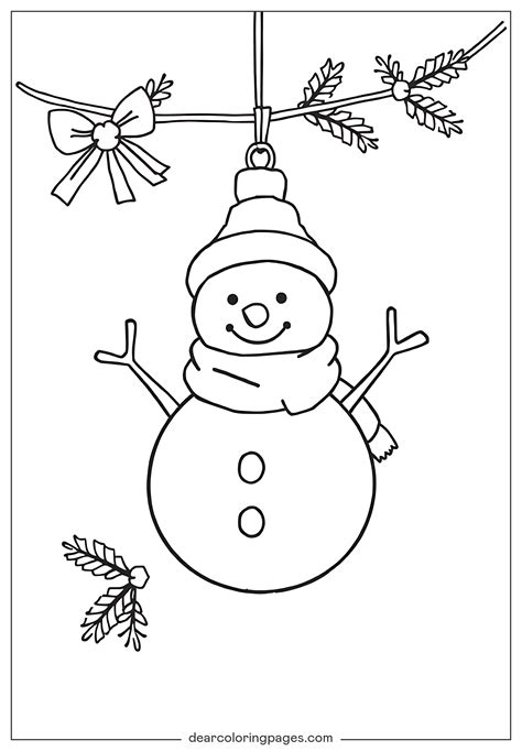 Ornament Coloring Pages - 3 Free Printable Coloring Pages