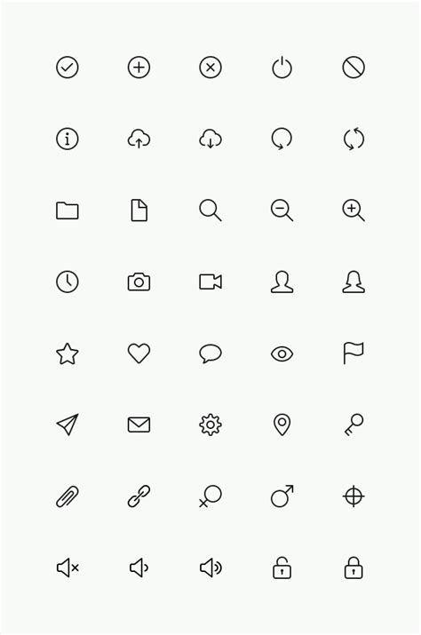 Simple Line Icons Free 的图像结果