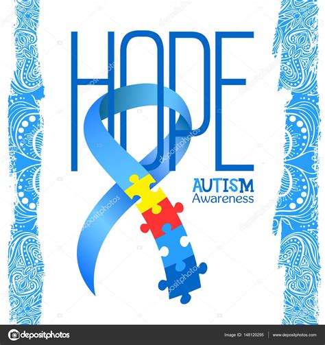 Autism Awareness Ribbon