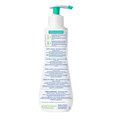 Mustela Stelatopia Cleansing Cream, Baby Wash, for Eczema-Prone Skin ...