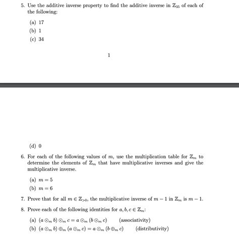 Additive Inverse Property 的图像结果