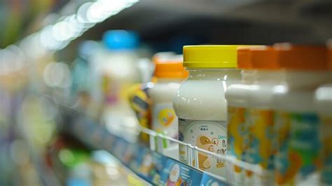 A baby formula display sits nearly empty at a Target store in Orlando.