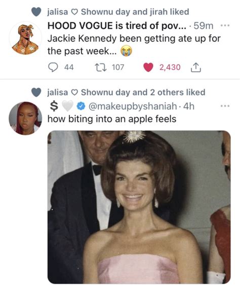 Jackie Kennedy Eats Sheet Metal | Know Your Meme