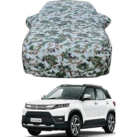 Auto Hub 100% Waterproof Car Body Cover for Maruti Brezza Model-2022 ...
