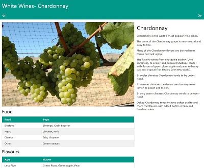 HTML CSS JavaScript Wine 的图像结果