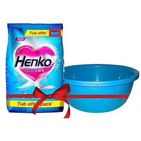Buy Henko Detergent Powder Stain Care 5 Kg Pouch Online at the Best ...