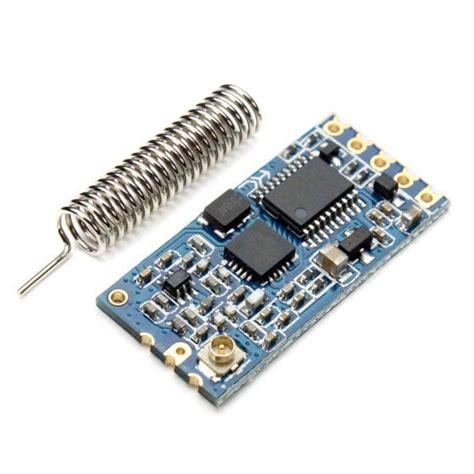 HC-12 433 SI4463 Wireless Serial Module Remote 1000M With Antenna | Robodo