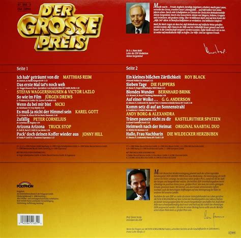 Wim Thoelke präsentiert die Super Schlager Parade 90/91 – Bertelsmann ...