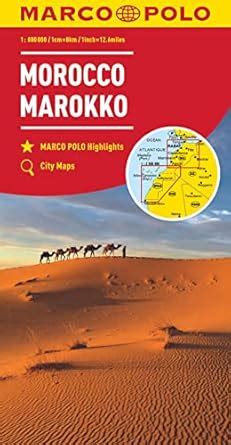 Buy Morocco Marco Polo Map (Marco Polo Maps) Book Online at Low Prices ...