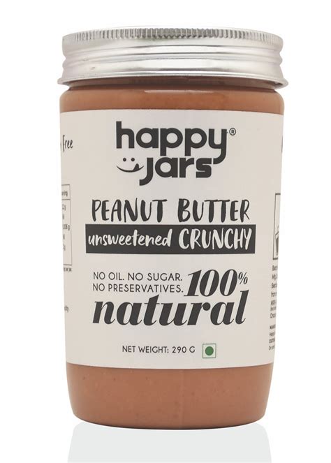 Order Natural Peanut Butter Online From Happy Jars I LBB