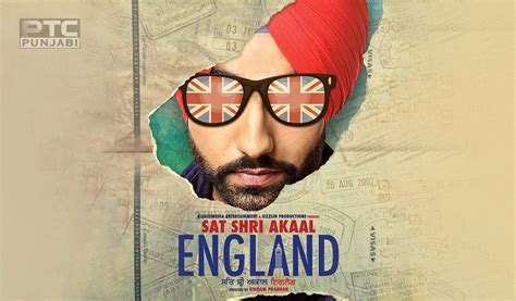 AMMY VIRK UNVEILS THE POSTER OF HIS NEXT FILM 'SAT SHRI AKAAL ENGLAND ...