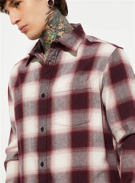 Buy URB_N Men Checked Regular Fit Shirt Online at just Rs. 999.0 ...