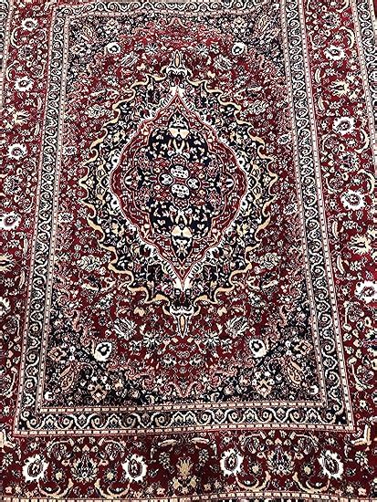 Buy Kashmir Art Hand Knotted Silk Kashmiri Carpet (5 X 7 feet) Online ...