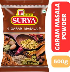Surya 500gm Garam Masala Powder| Homemade Taste| Blend of Rich Spices ...