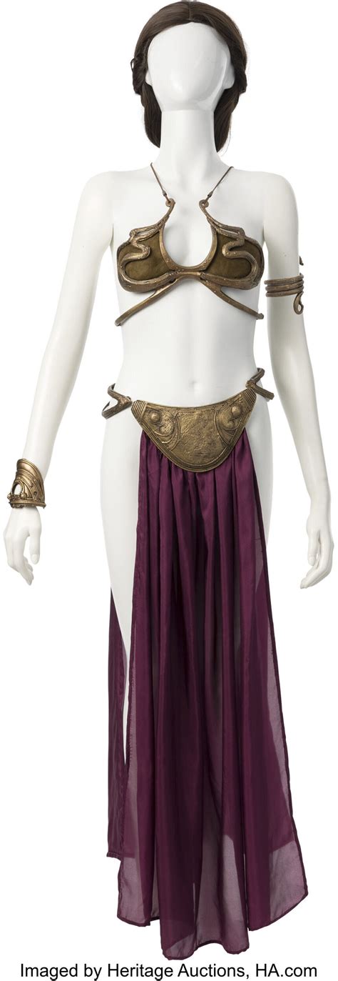 Carrie Fisher's iconic 'Star Wars' gold bikini costume sells for $175K ...