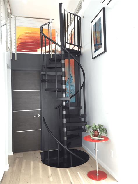 Compact Space-Saving Spiral Staircase Kits | Salter Spiral Stair
