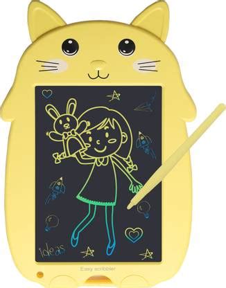 Easy Scribbler Cat 9 Inch LCD Writing Pad For Kids Re-Writing Paperless ...