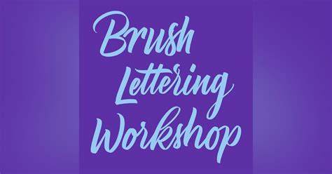 Brush Lettering Workshop | LBB