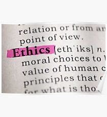 Posters of Ethics 的图像结果