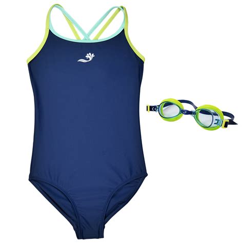 Girls Swimming Costumes & Goggles Bundle – Splash About International ...