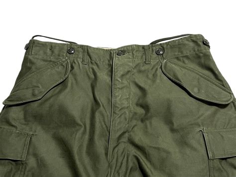 【MEDIUM-SHORT】50s USARMY M-51 FIELD TROUSERS ミリタリーパンツ 1958 MP-513 ...