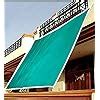 Kuber Industries Dark Green Sun Shade Sail Square Canopy | Agro Net ...