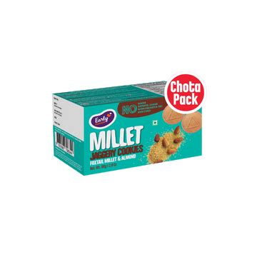 Buy Foxtail Millet Almond Biscuits | No Maida Biscuits – Early Foods India