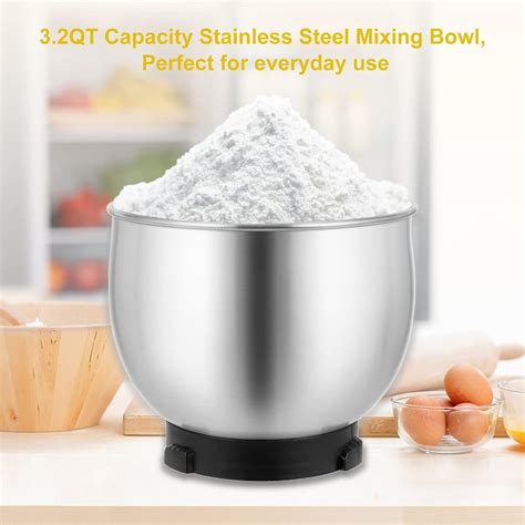 Kitcheninthebox Kitchen in the box Stand Mixer,3.2Qt Small Electric ...