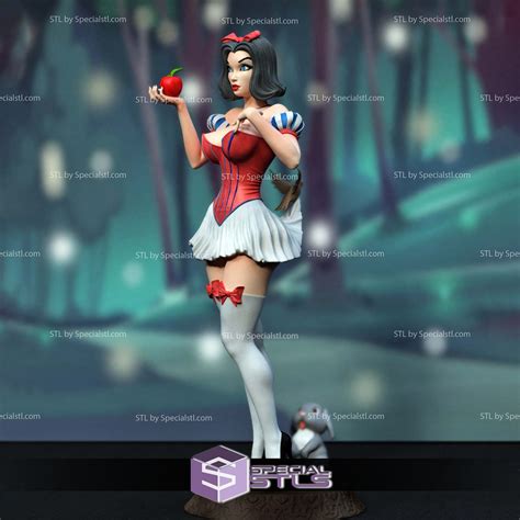 Snow White NSFW STL Files V2 3D Printable Fanart | SpecialSTL