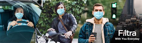 Amazon.in: Filtra® : 4-Ply Activated Carbon Masks