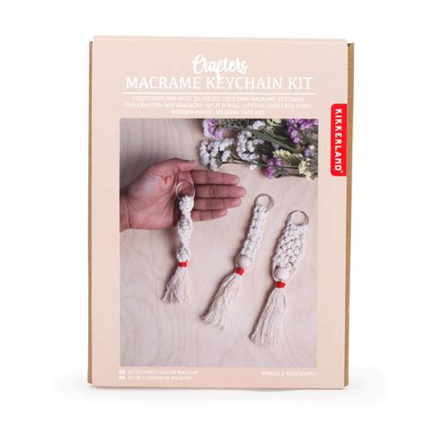 Macrame Keychain Kit – New Orleans Museum of Art Shop