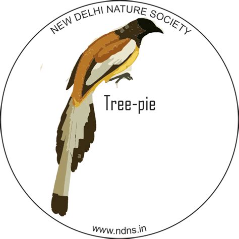 TREE-PIE (sticker) - New Delhi Nature Society