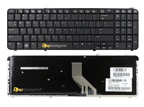 Lap Gadgets Laptop Keyboard FOR HP Pavilion DV6 DV6-1000 DV6-2000 (DV6 ...